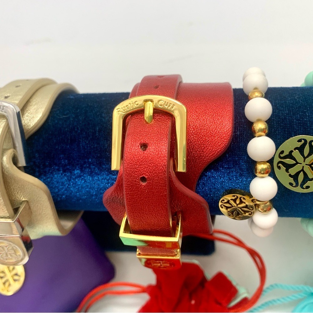 Rustic Cuff Bracelet Bundle Set With Cases Jewler… - image 6